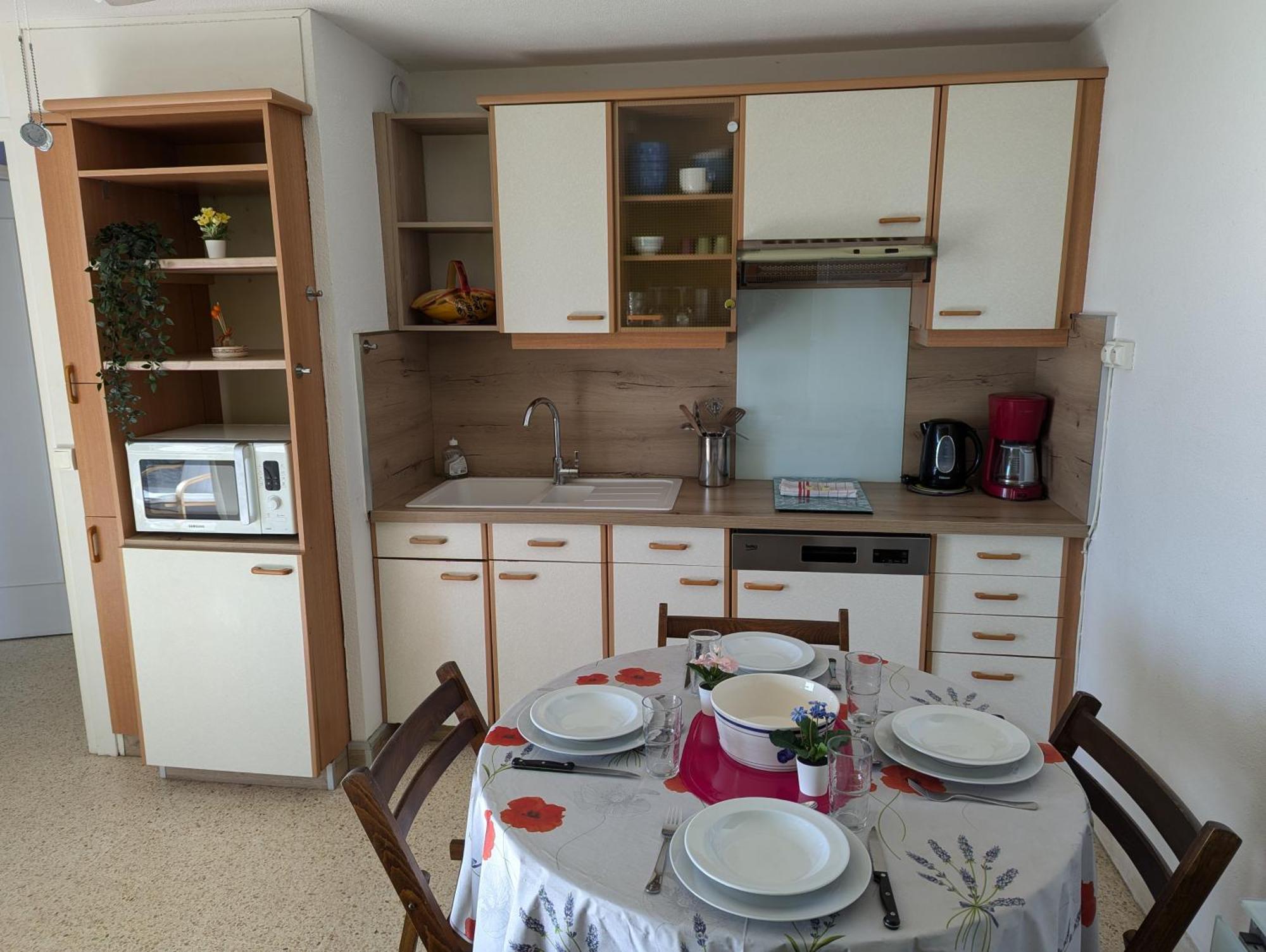 Sol-Y-Days Drakkar, Appartement Familial 2 Chambres Avec Parking, Proche Centre-Ville Et A 300M De La Plage 르그로뒤후아 외부 사진